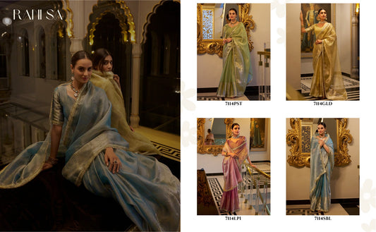 Product Image - RANI SA Shimmering Zari Designer Saree Collection