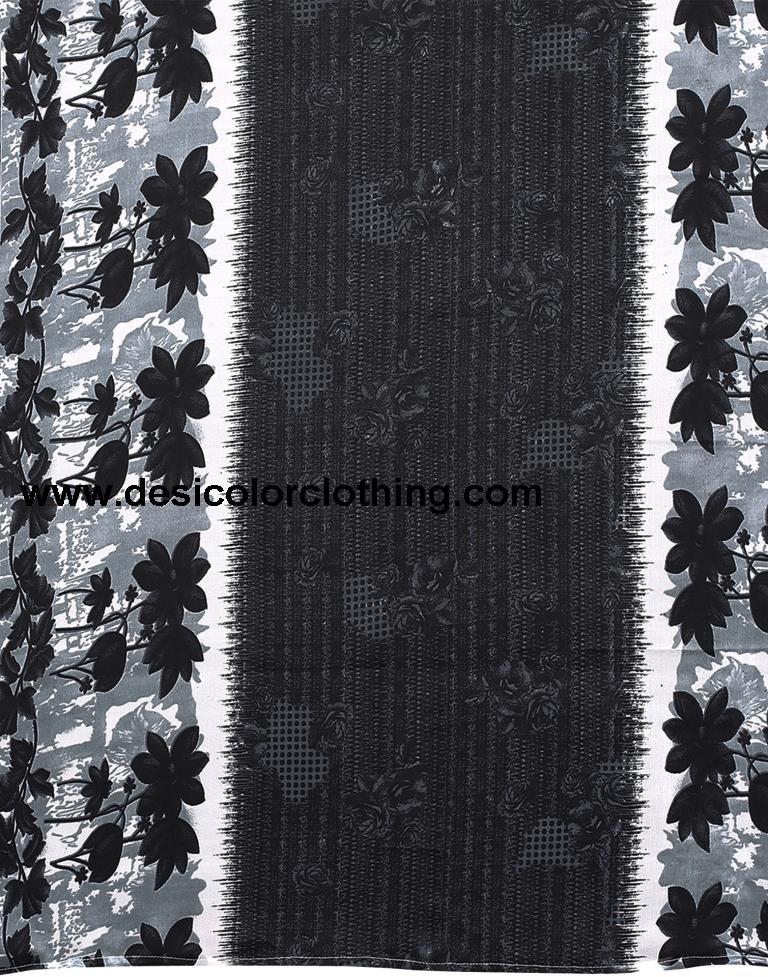 Printed Unstitched Salwar Suit Material