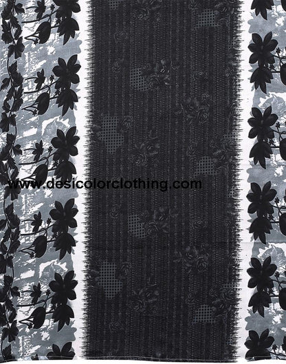 Printed Unstitched Salwar Suit Material