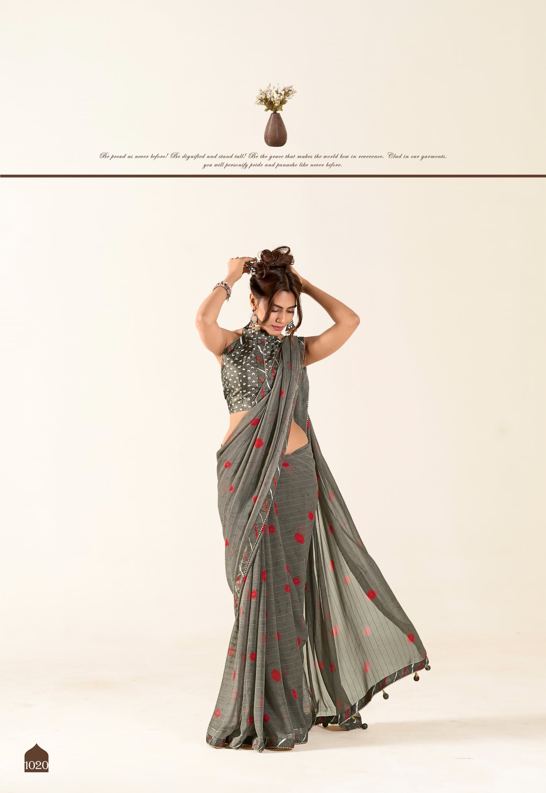 Product Image - Designer Georgette Saree: Perfect for Festive & Wedding Occasions