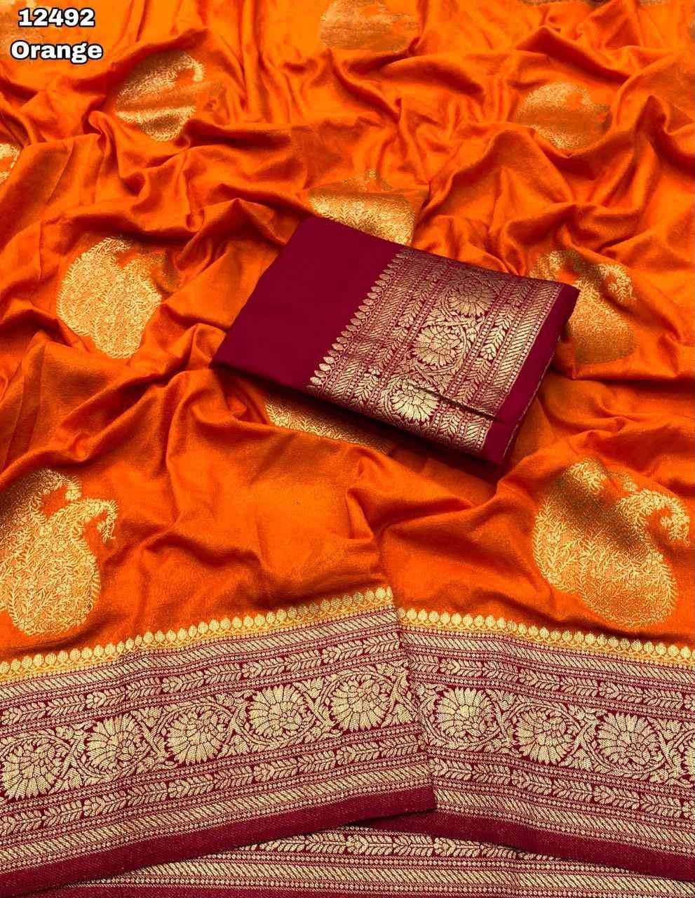 Product Image - Designer Georgette Wedding Saree - Ethnic Wear for Festive Occasions