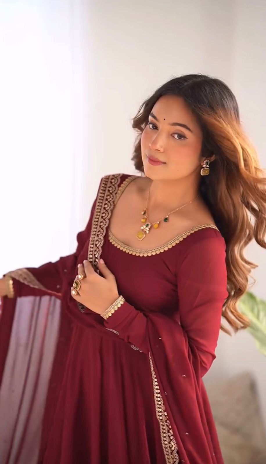 Product Image - Designer Kediya Style Lahenga Set - Ready to Wear Ethnic Wear