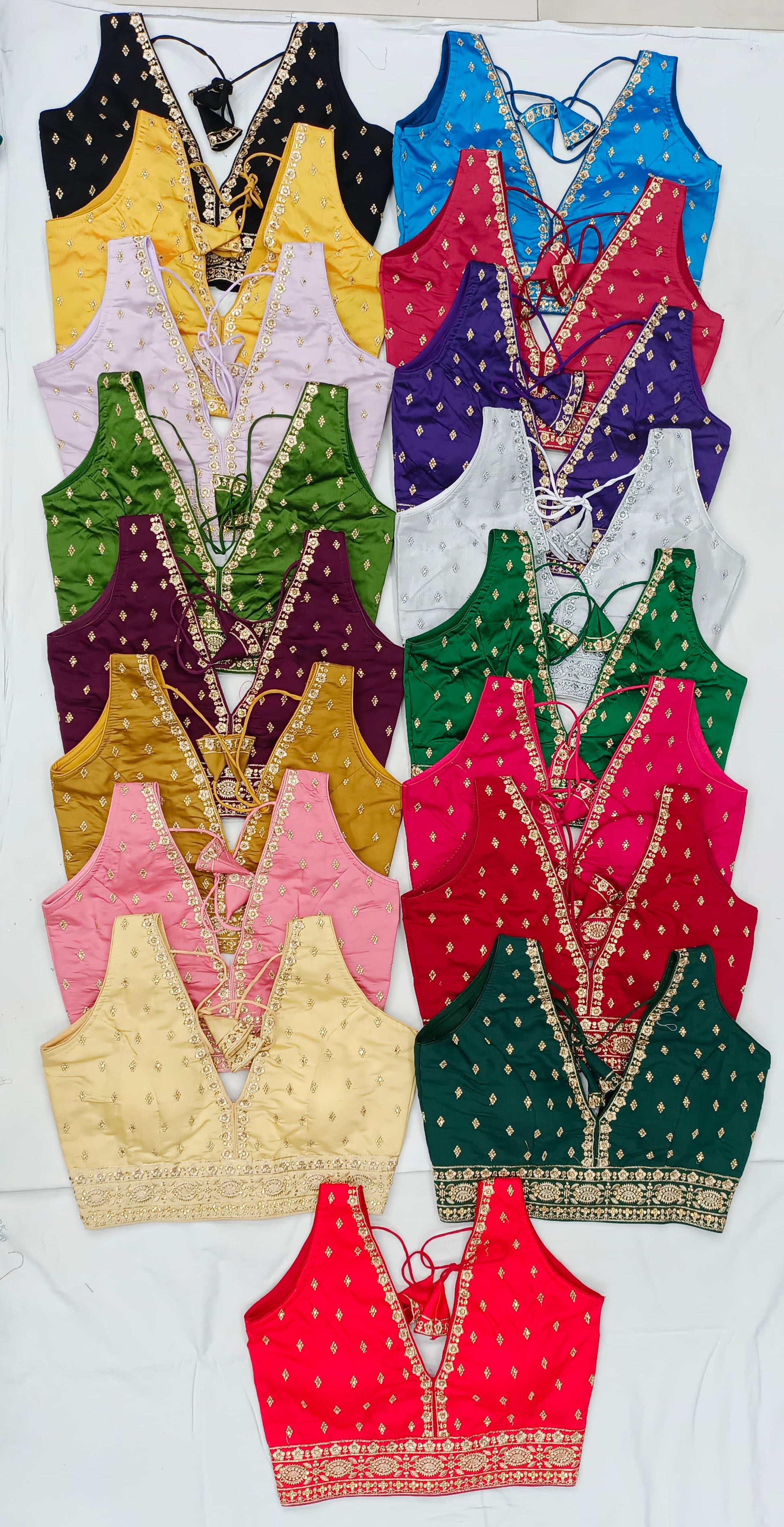 Product Image - Designer Blouse KUNJ - Ethnic Wear in Heavy Silk