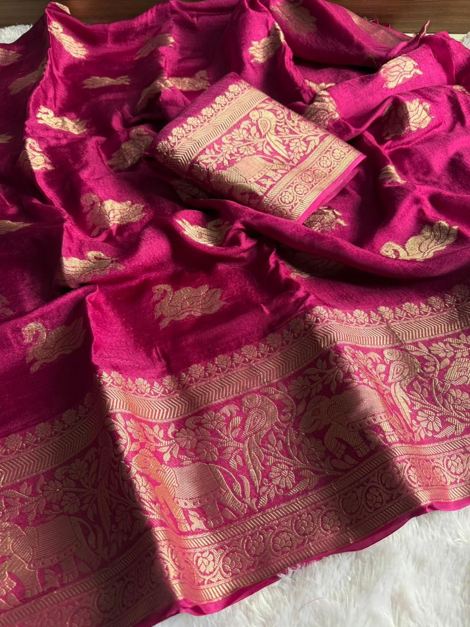 Product Image - Designer Jute Viscose Saree
