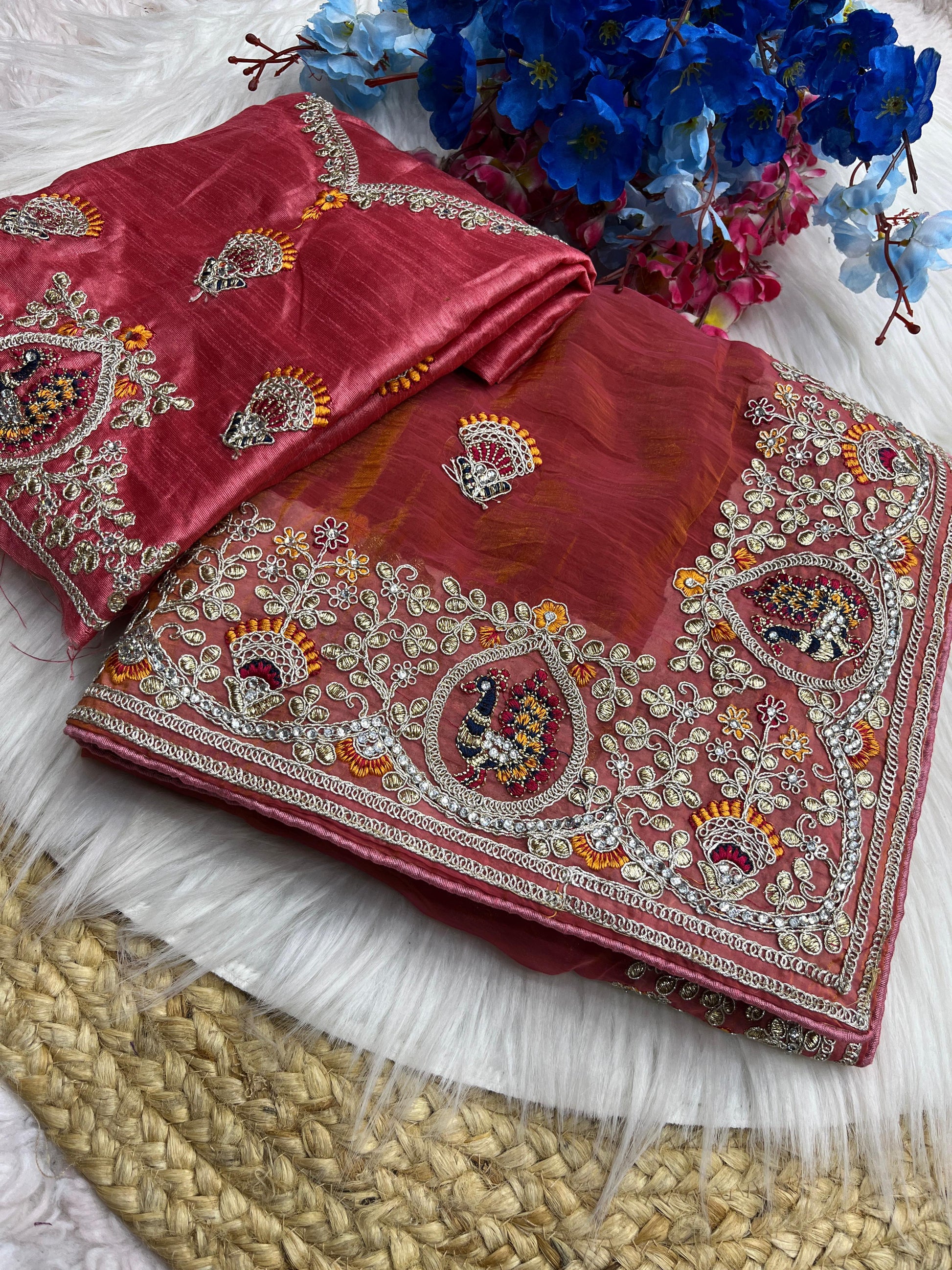 Product Image - Exquisite Designer Saree in Srivalli Silk