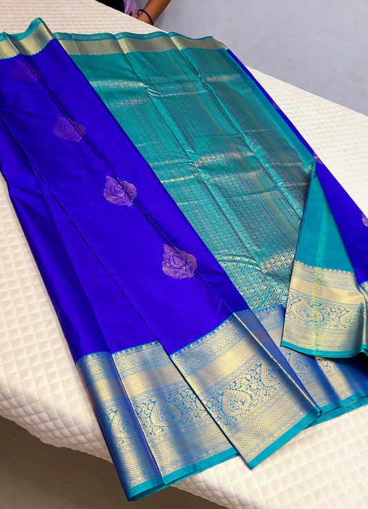 Product Image - Kanchipuram Classic Pattern Silk Sarees