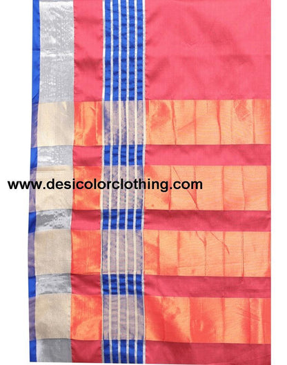 Rose Wood Hand Woven Silk Saree | 1928S148