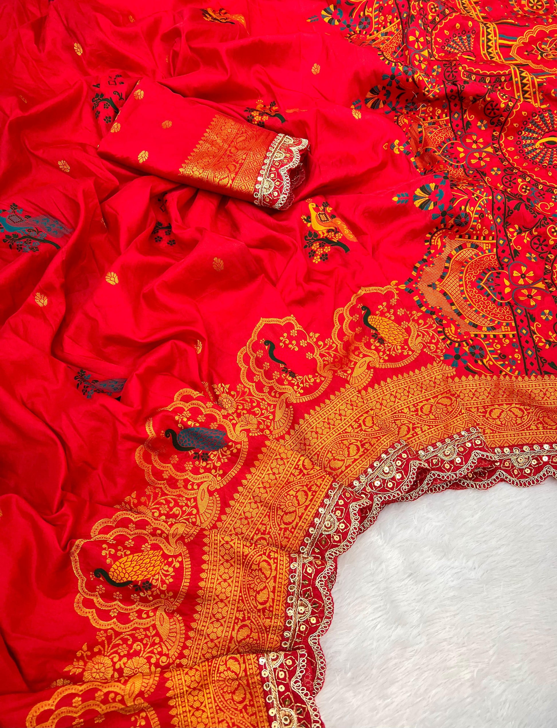 Product Image - Elegant Bridal Designer Saree