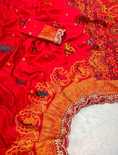 Product Image - Elegant Bridal Designer Saree