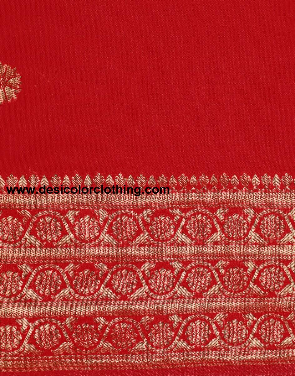 Red Silk Saree