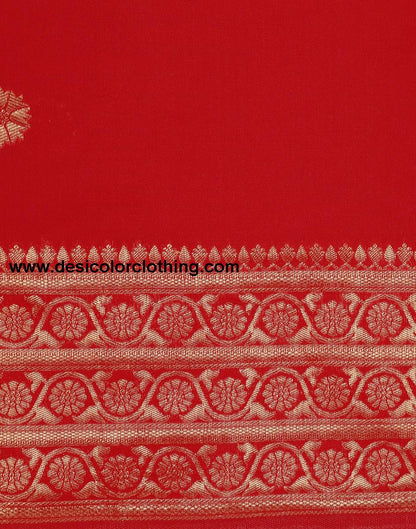 Red Silk Saree