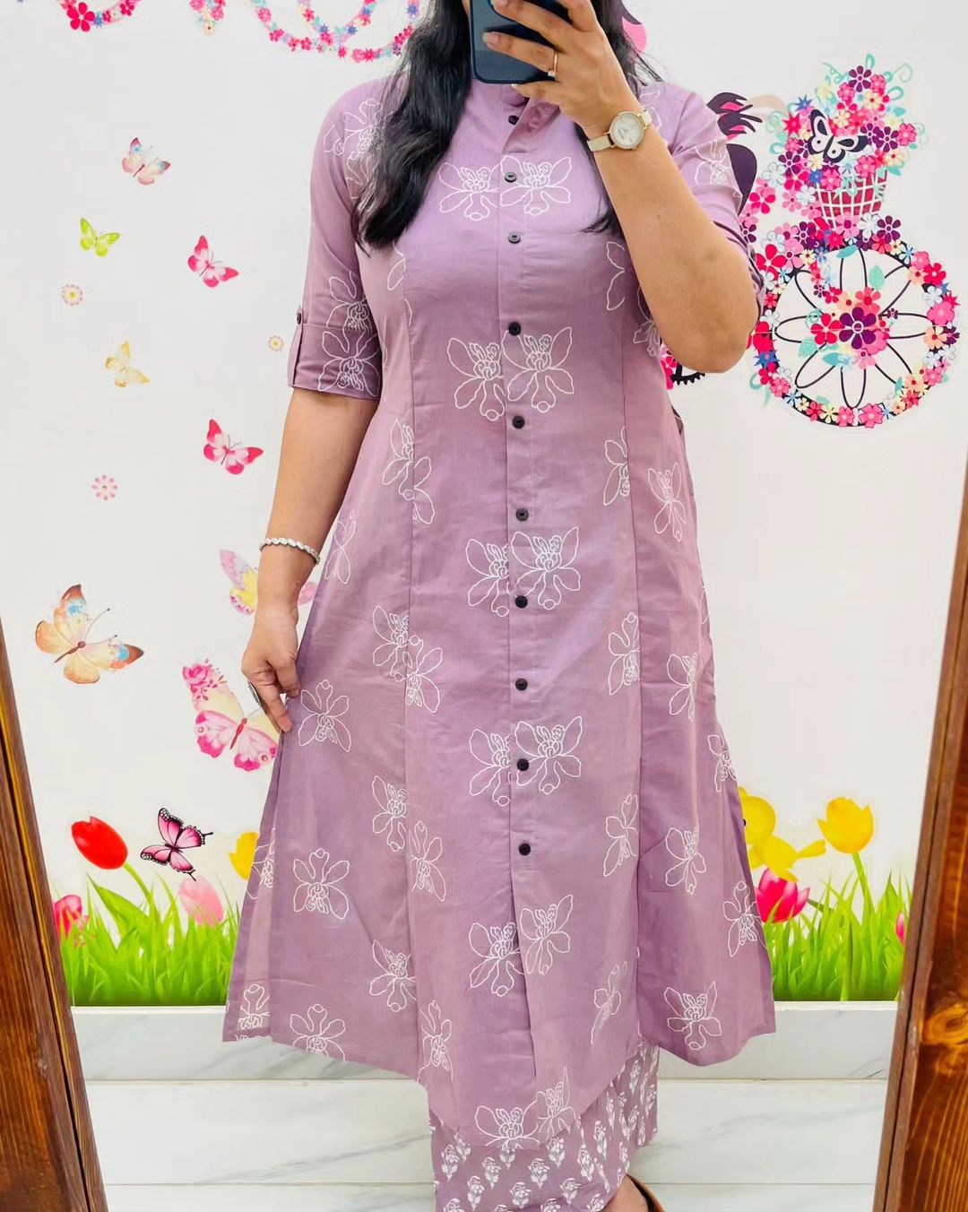 Product Image - Elegant Designer Co-Ords Set | Georgette Fabric & Digital Print