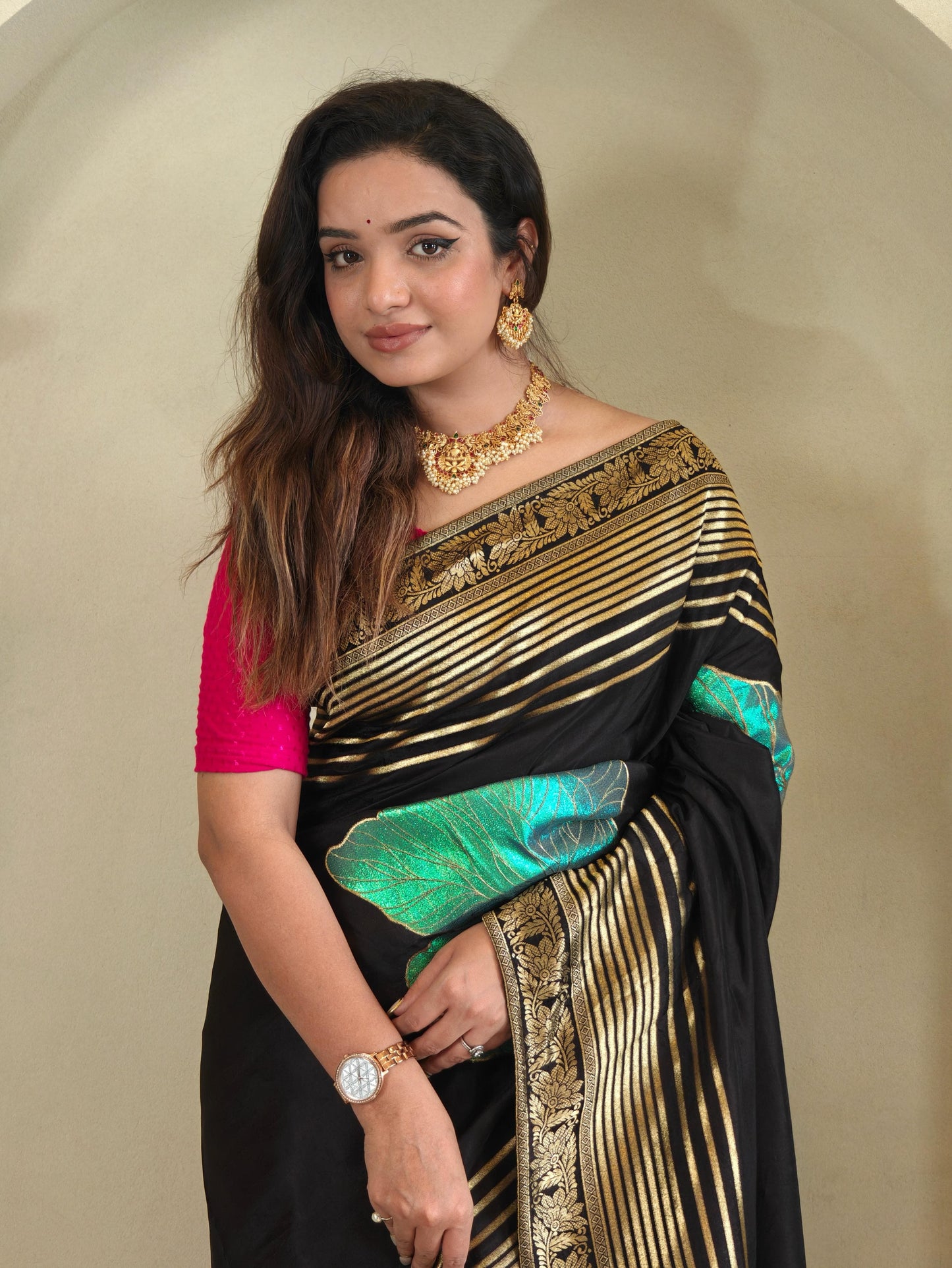 Product Image - Designer Munga Silk Saree