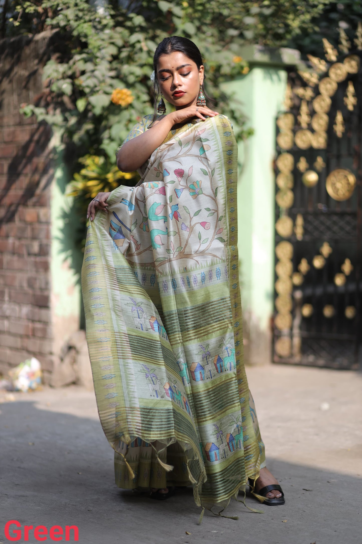 Product Image - Premium Designer Georgette Saree - Ethnic Wear for Festive Occasions