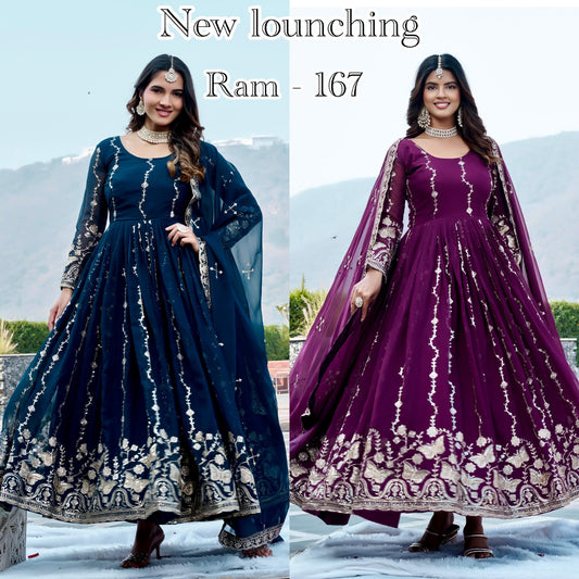 Product Image - Elegant Designer Anarkali Suits for Unforgettable Weddings - 1