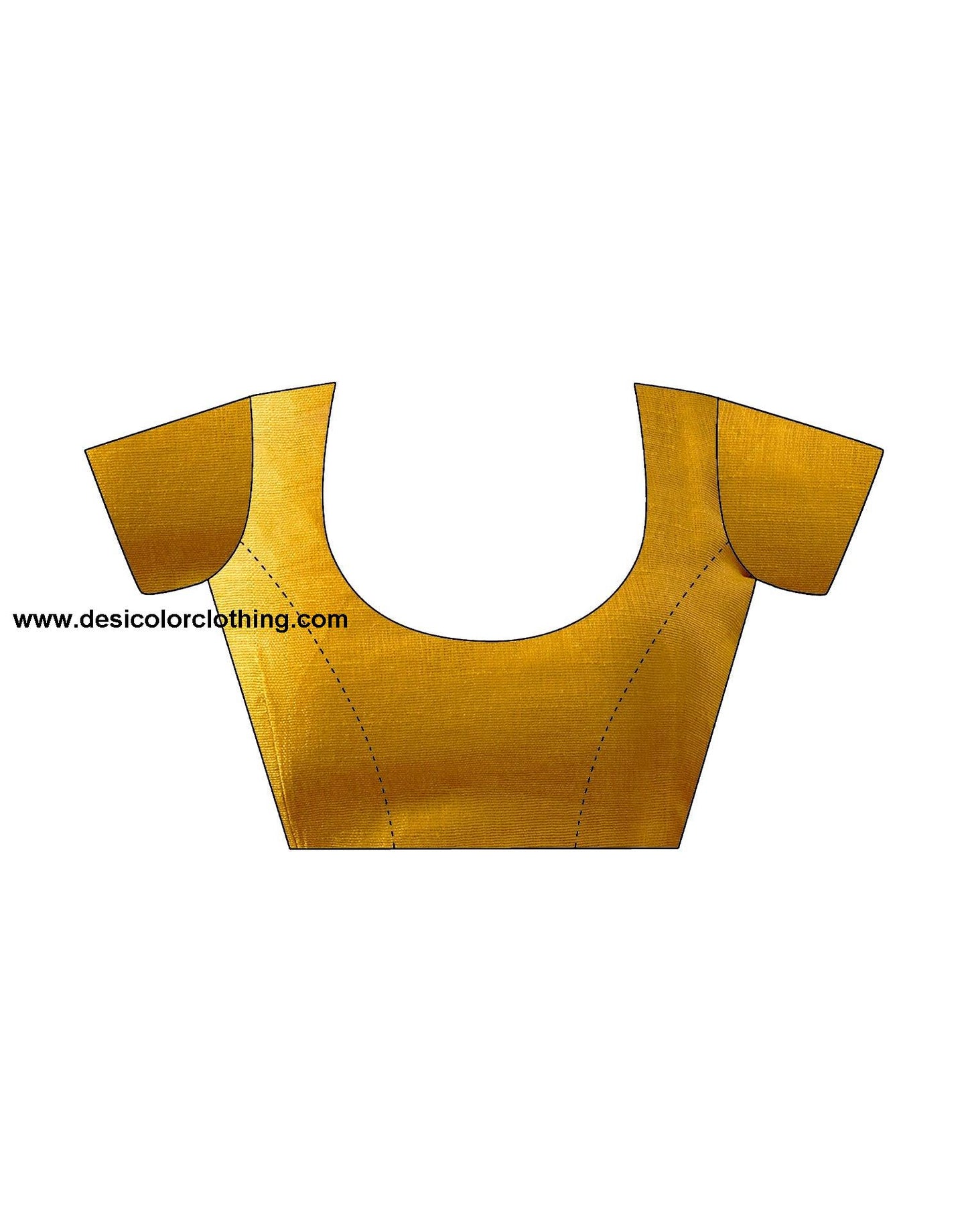 Turmeric Net Plain Saree