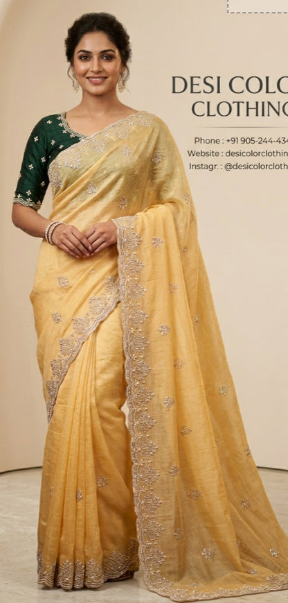 Product Image - Elegant Designer Crushed Sarees for Every Occasion - 3