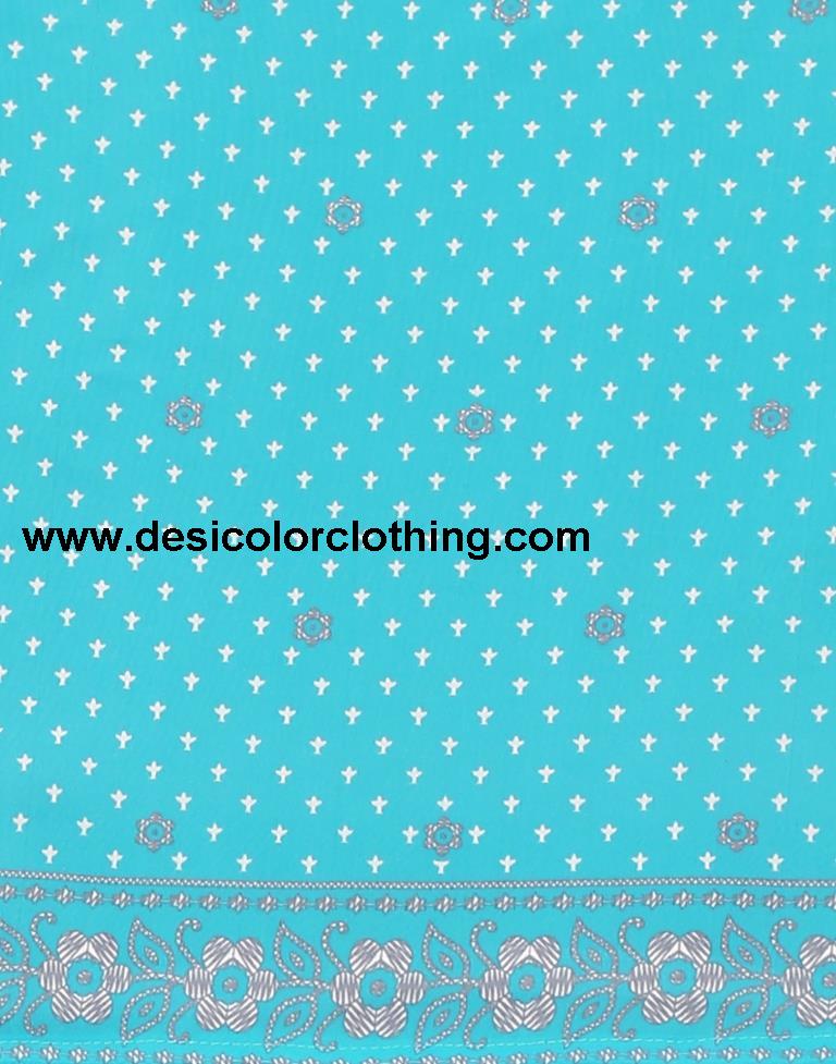 Printed Unstitched Salwar Suit Material