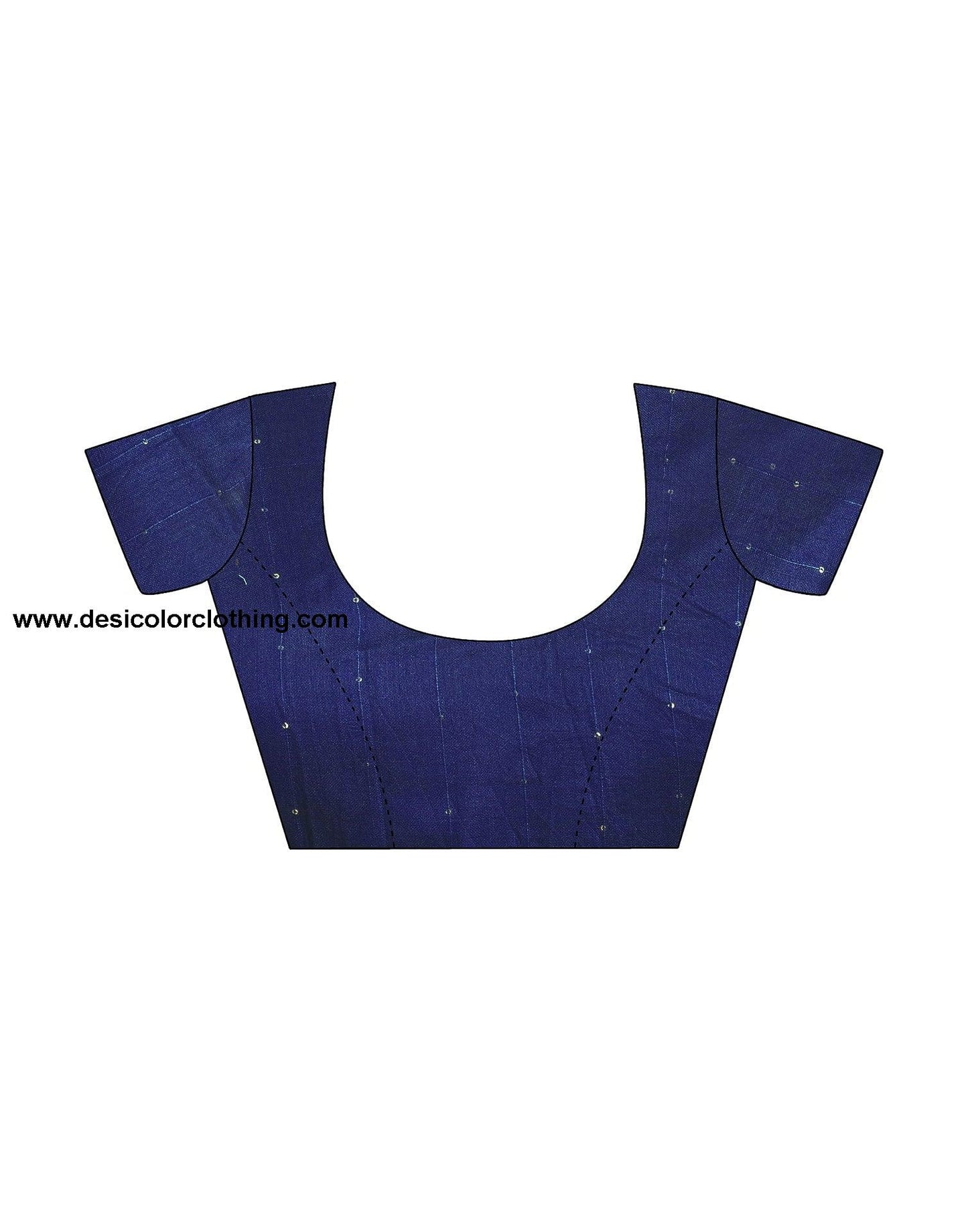 Blue Georgette Printed Saree