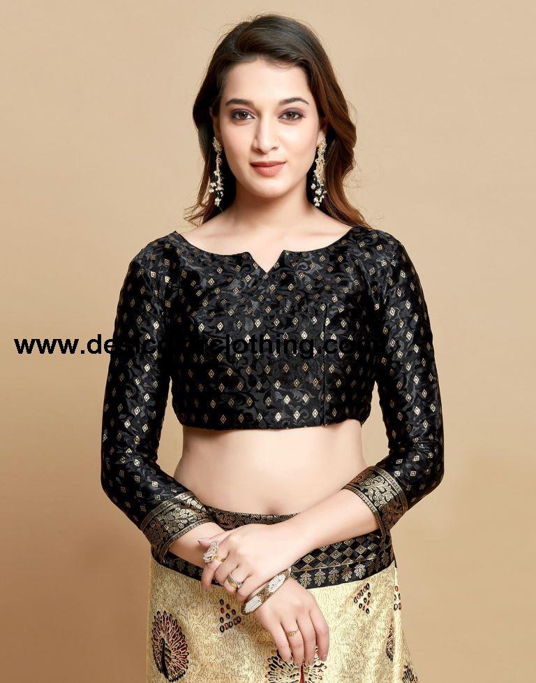 Cream Silk Saree