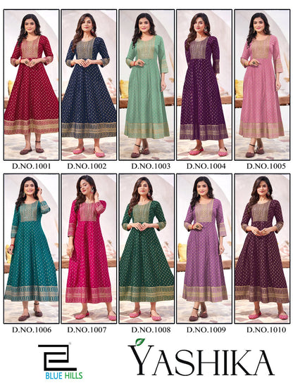 Product Image - Designer Georgette Anarkali Gown - Perfect for Festive Occasions