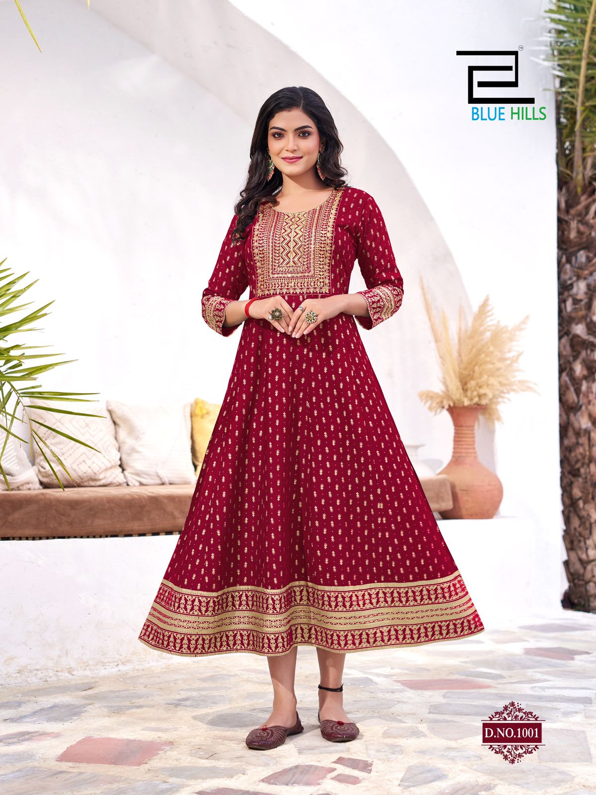 Product Image - Designer Georgette Anarkali Gown - Perfect for Festive Occasions