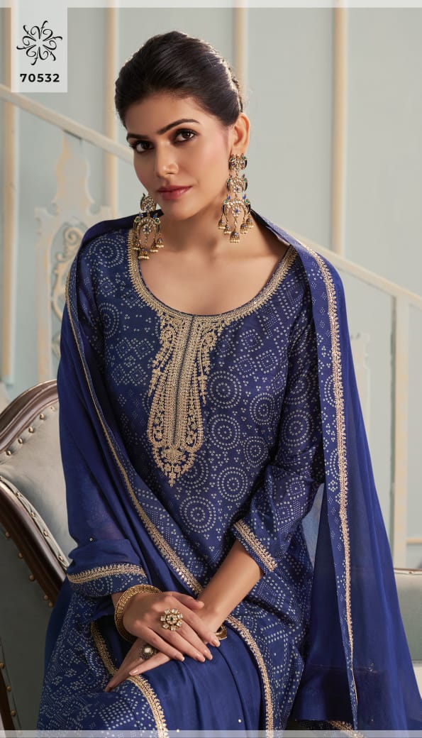 Product Image - Elegantly Designed Georgette Saree for Festive Occasions
