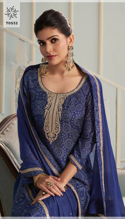 Product Image - Elegantly Designed Georgette Saree for Festive Occasions