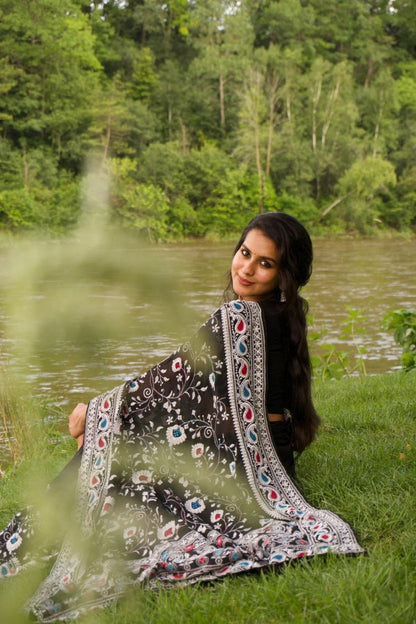 Product Image - Premium Black Queen Designer Saree