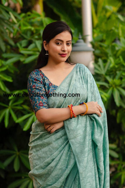 Soft Silk Self Woven Jacquard Saree**