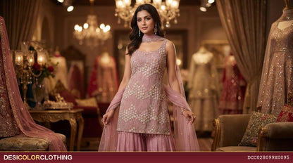 Product Image - Elegant designer plazzo suits fro wedding - 2