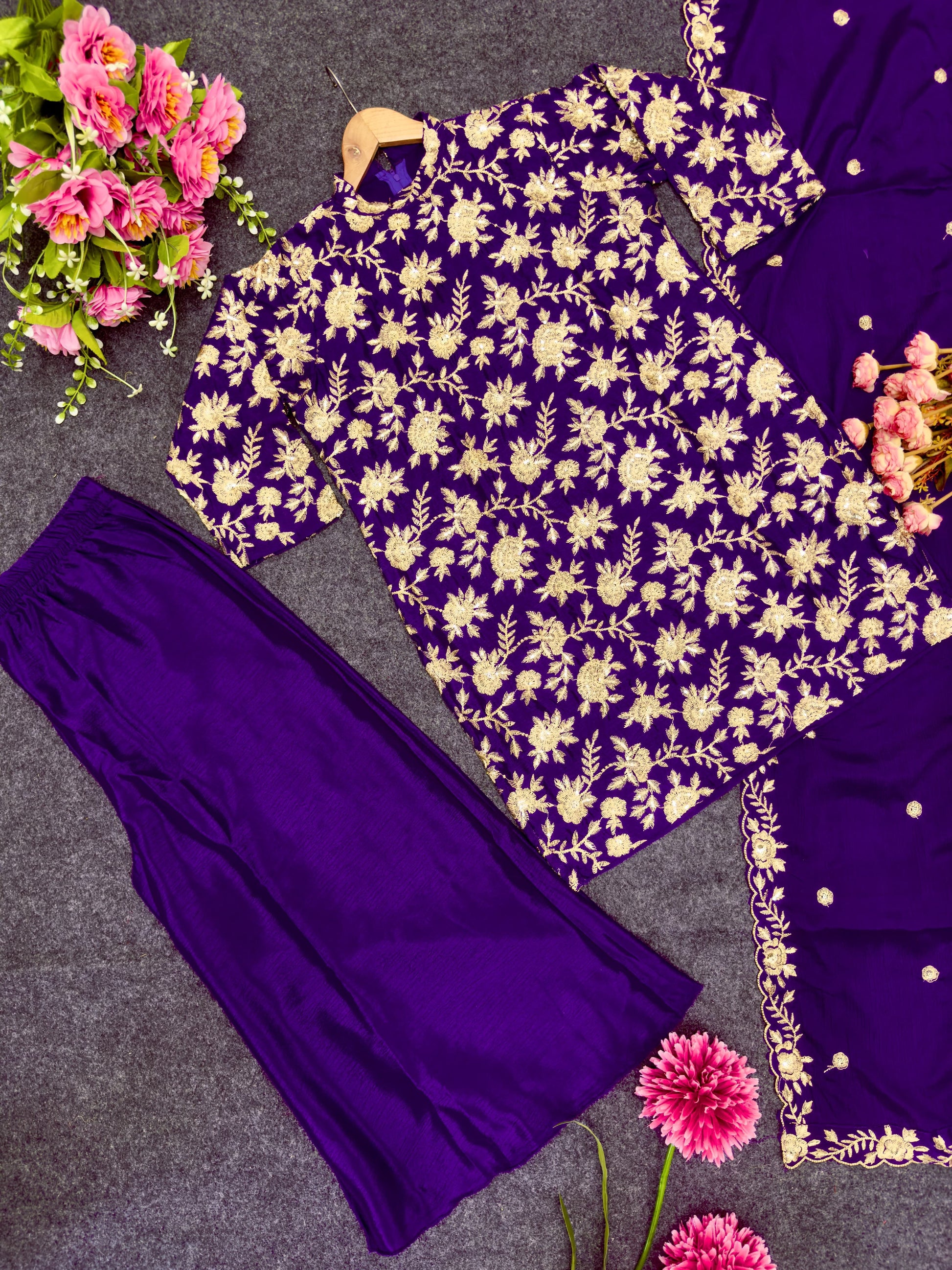 Product Image - Designer Georgette Saree - Elegant Festive Wear