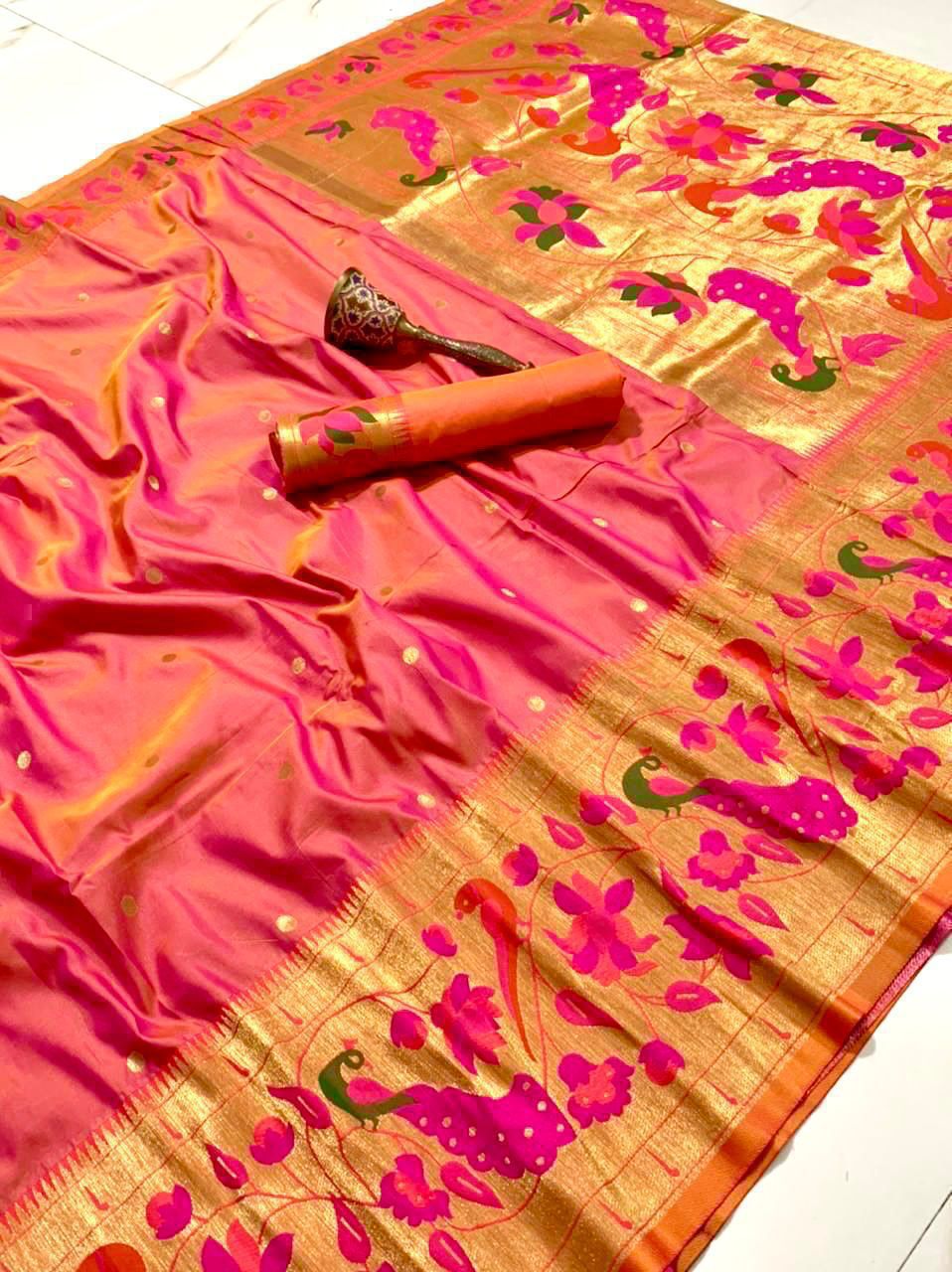 Product Image - Exquisite Pure Silk Kanchivram Saree