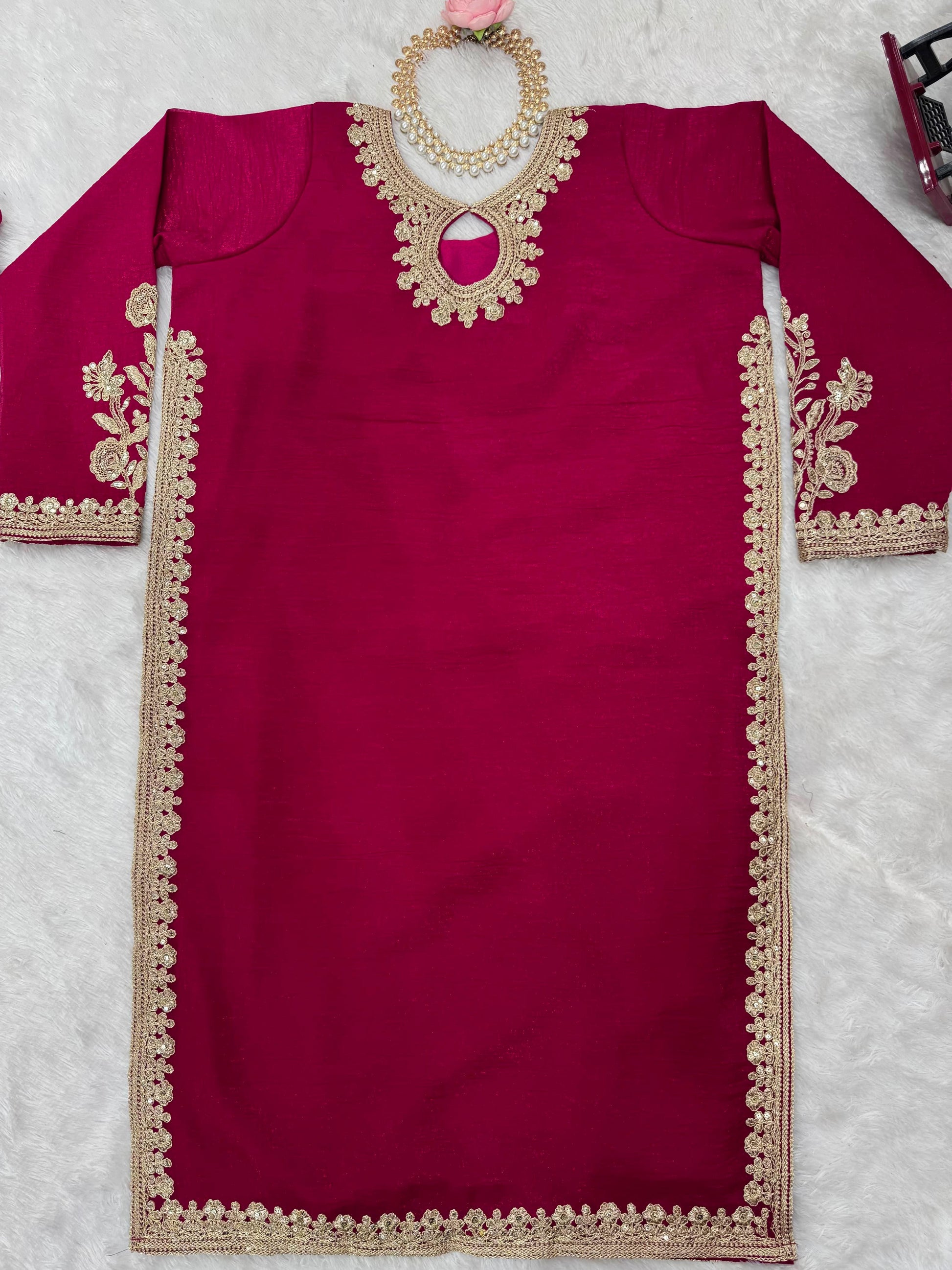 Product Image -   Designer Sharara Suit