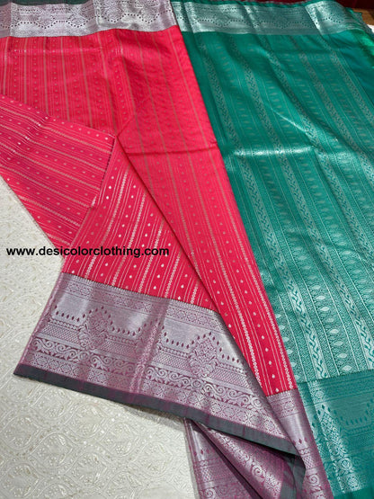 Semi Silk Saree with Free Shipping