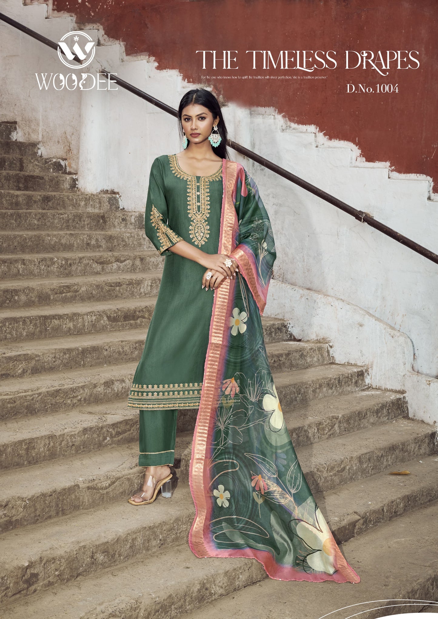 Product Image - Elegant VEDA Designer Saree - Premium Festive Attire