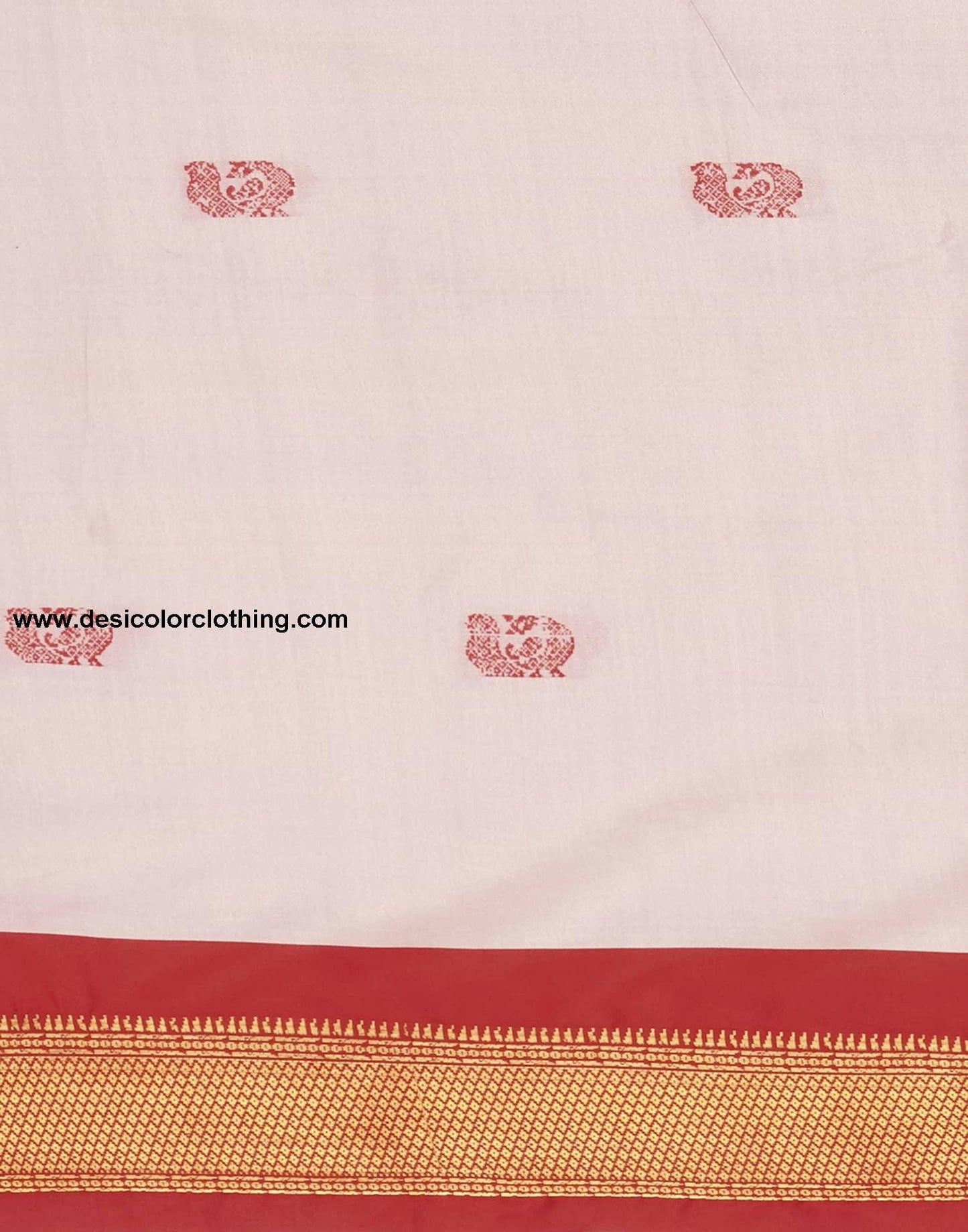 Pink Kanjivaram Silk Woven Saree