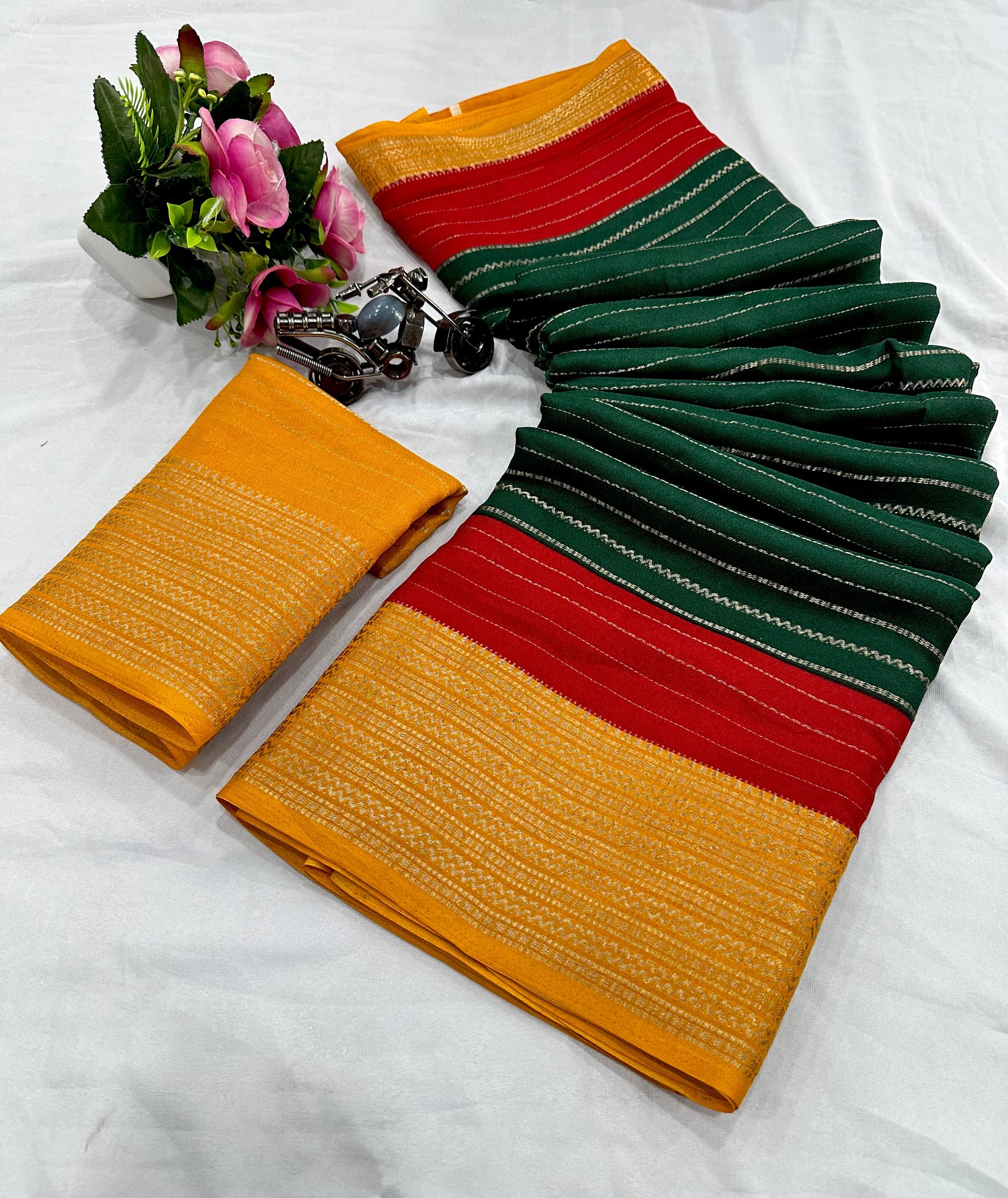 Product Image - Designer Saree: Premium Festive and Wedding Outfit