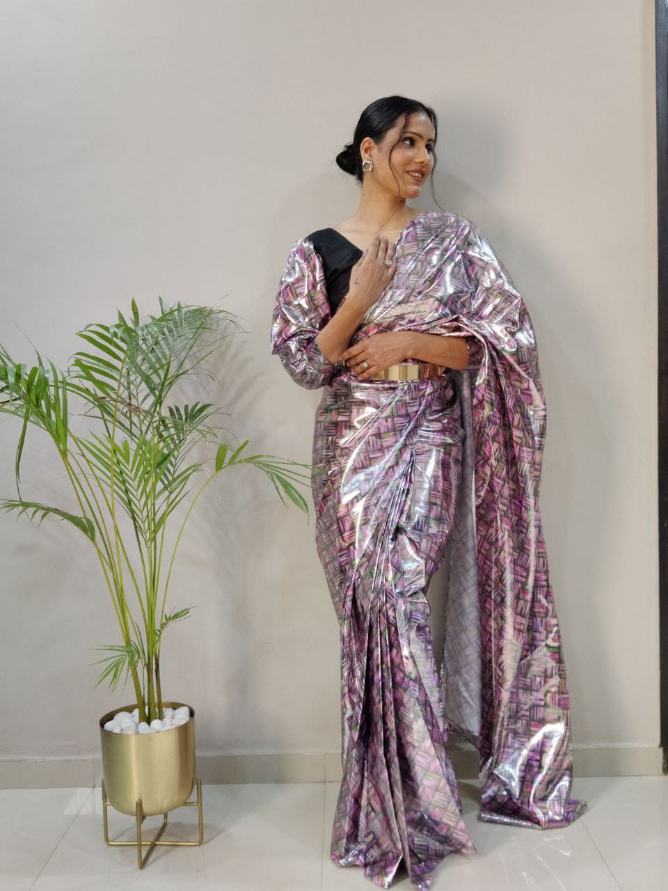 Product Image - Stunning Designer Georgette Saree Collection