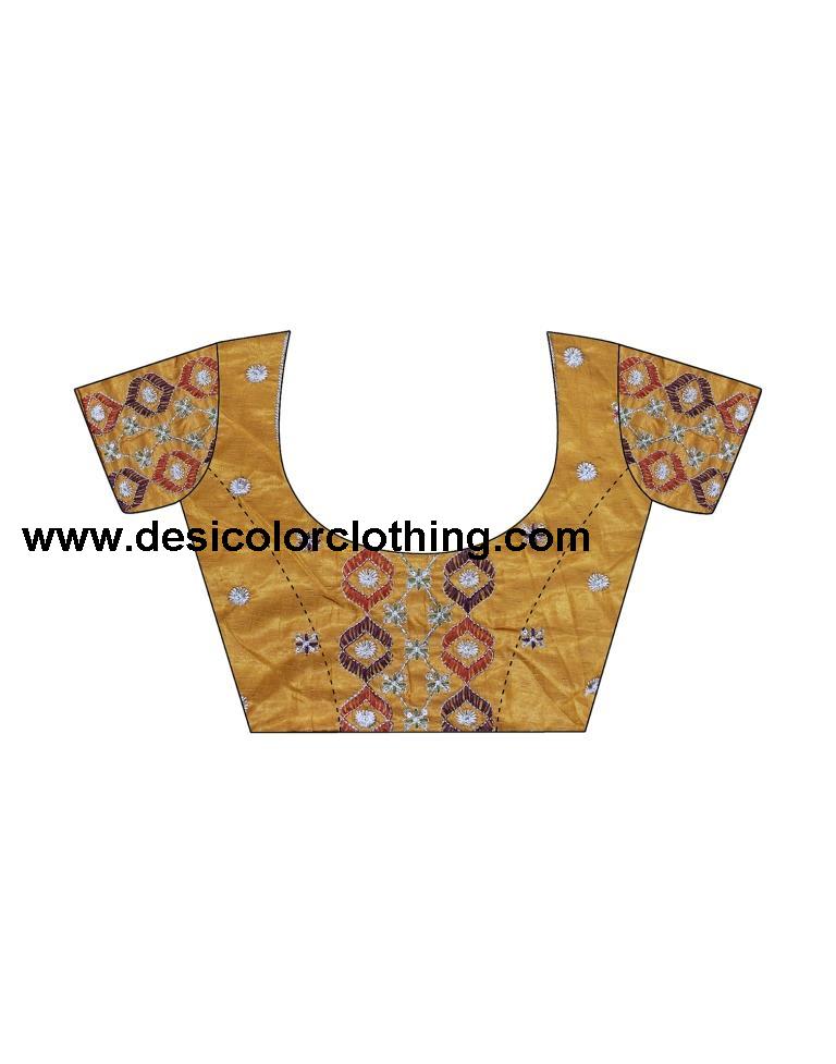 Wine Chiffon Bandhani Saree
