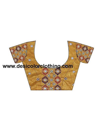 Wine Chiffon Bandhani Saree