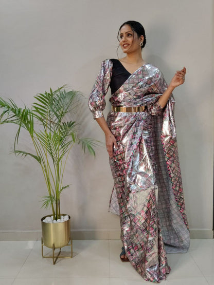 Product Image - Stunning Designer Georgette Saree Collection