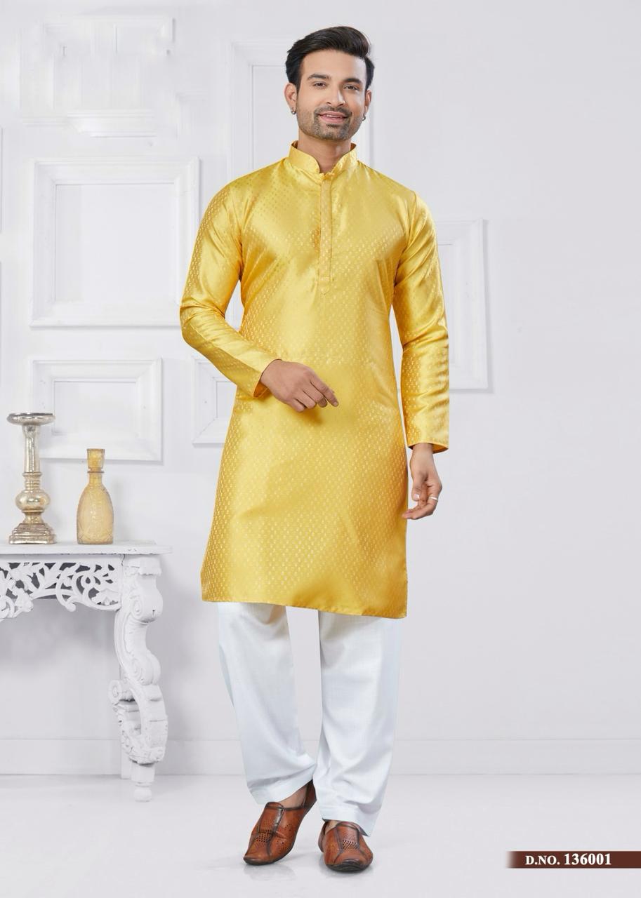 Product Image - Venmer®️ Vol 136 - Men's Designer Kurta Pajama Set
