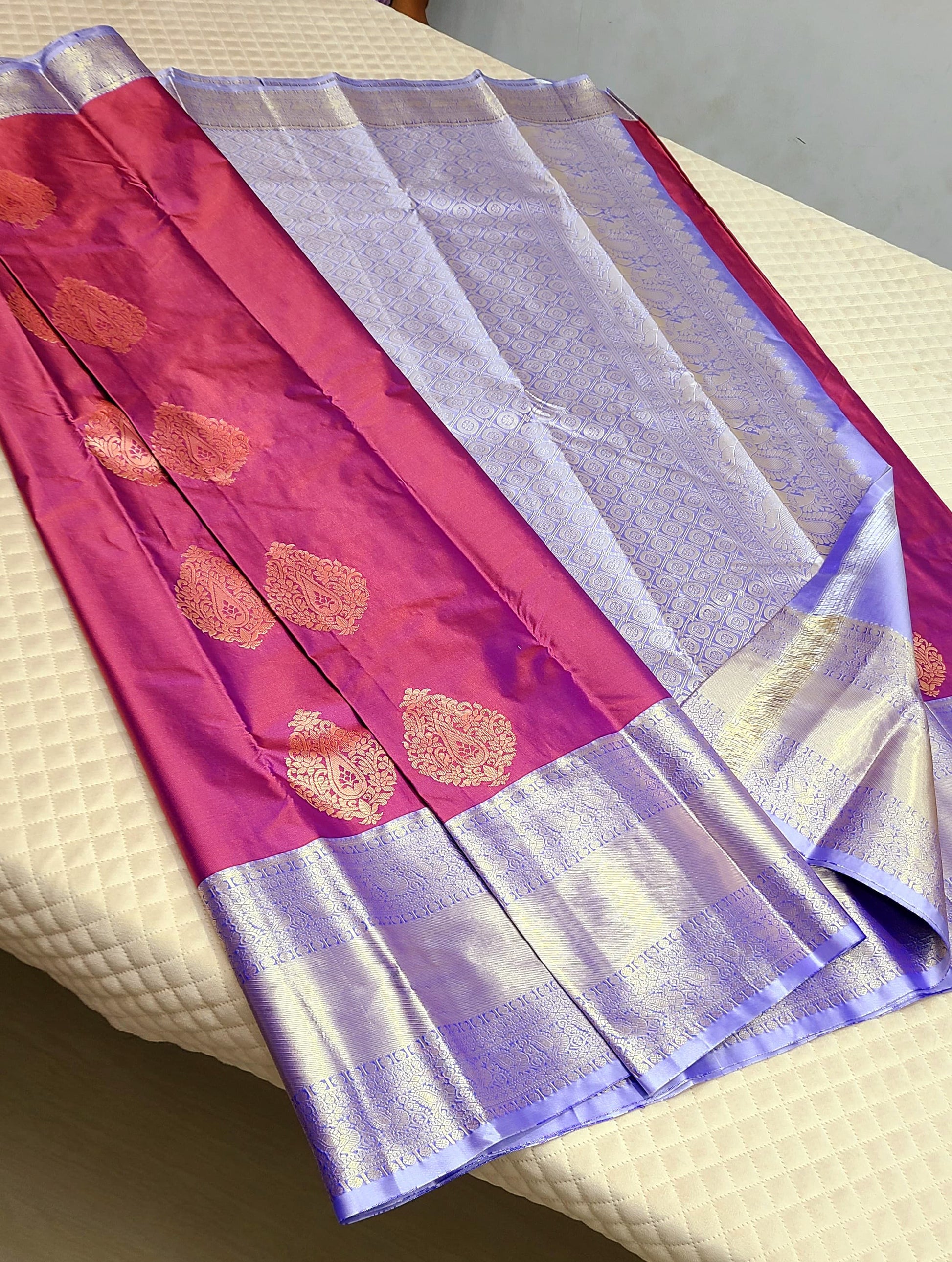 Product Image - Kanchipuram Classic Pattern Silk Sarees