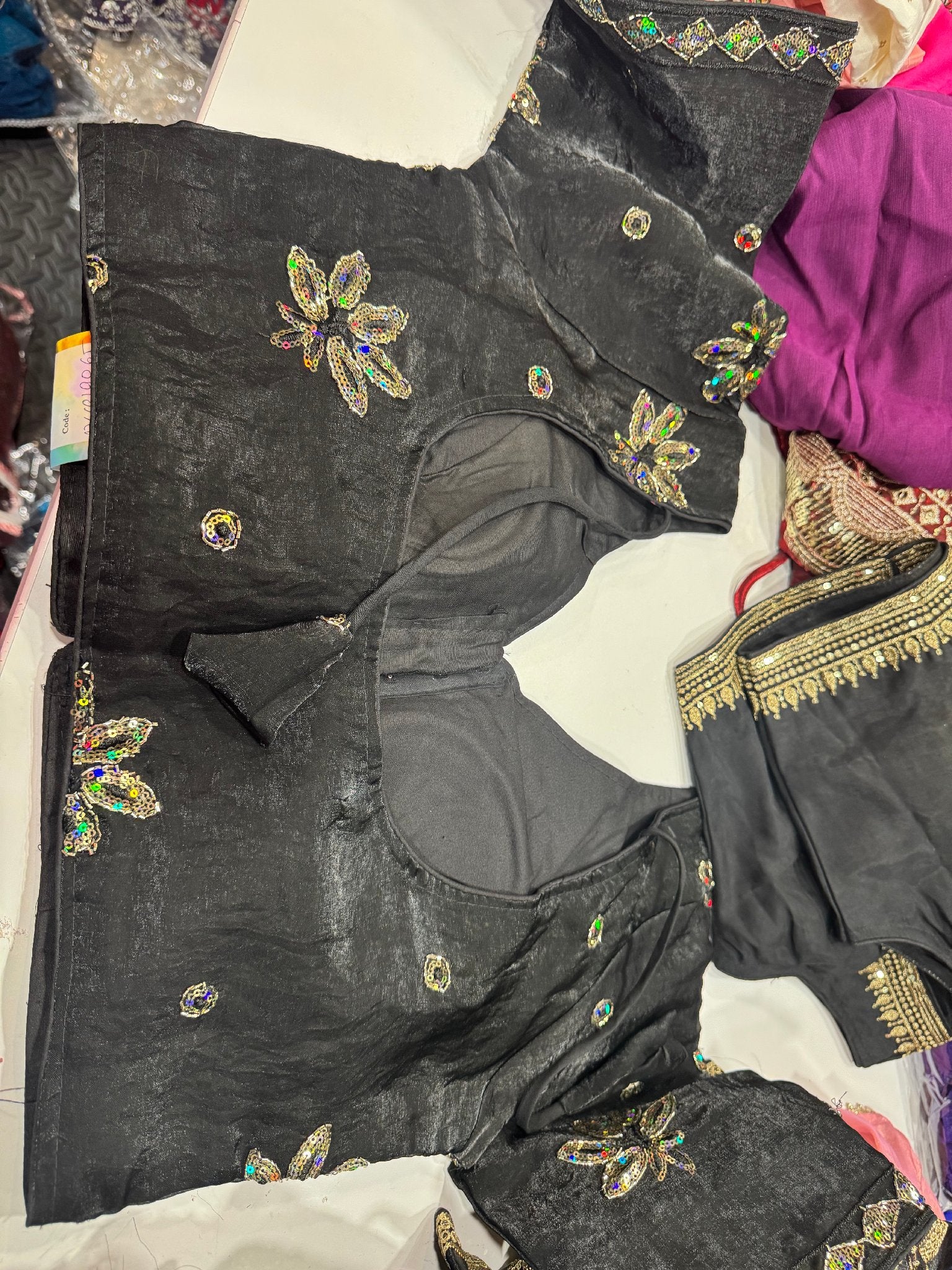 Product Image - Designer Heavy Black Fully Stitched Dress - 2