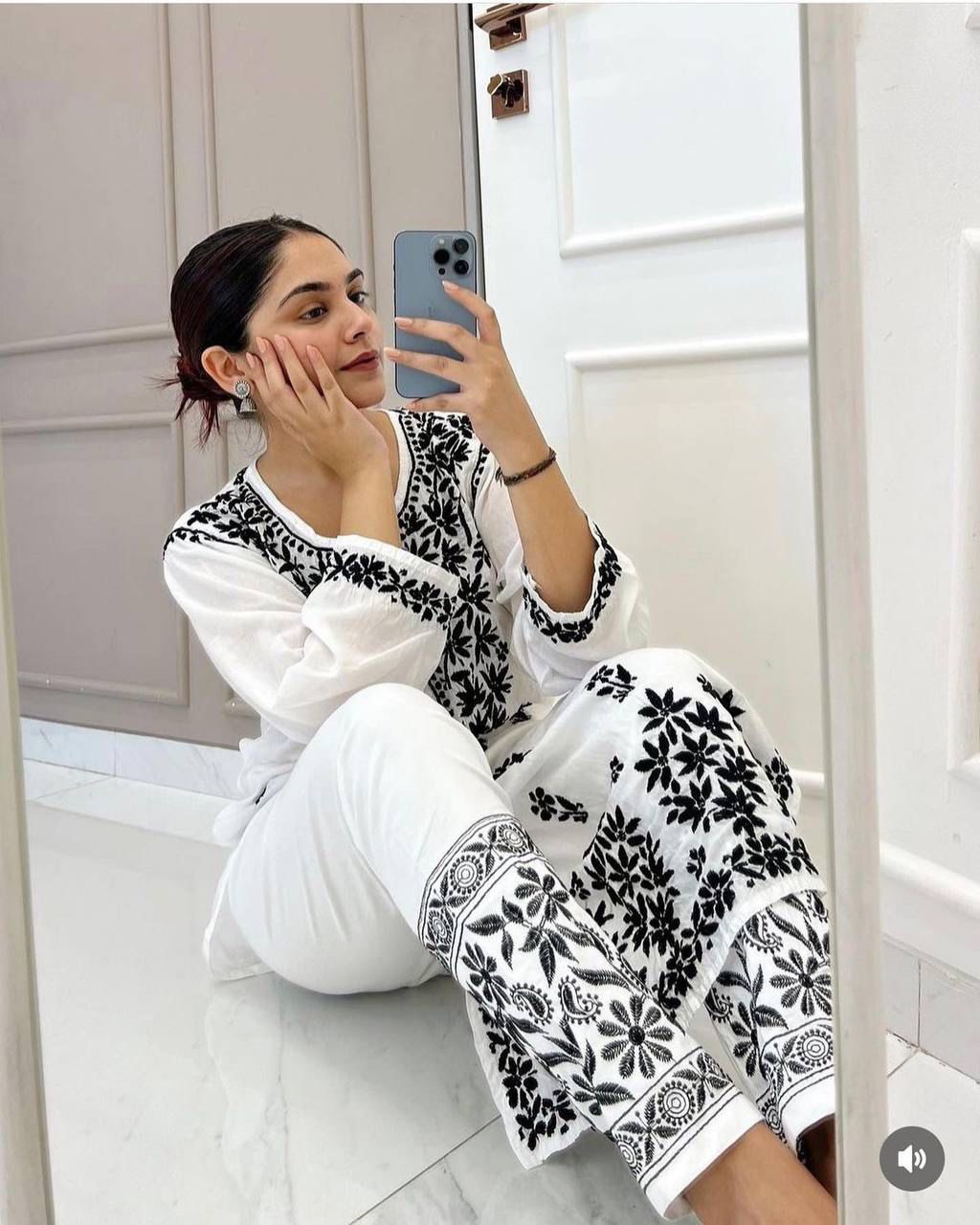 Product Image - Exclusive Designer Kurti-Pant Pair - Perfect for Festive Attire