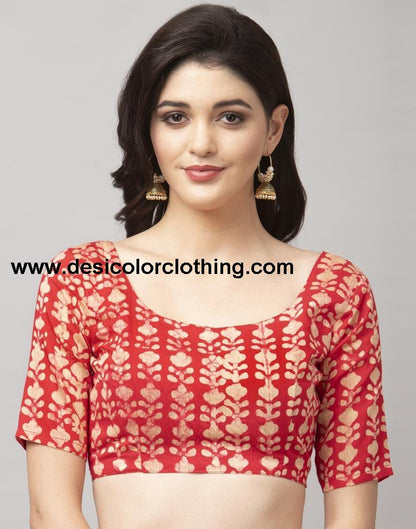 Pink Coloured Poly Cotton Printed Casual saree