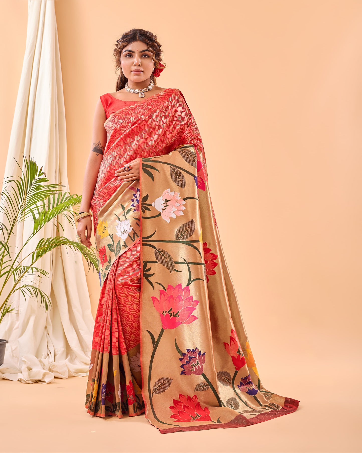 Product Image - Exquisite Pure Paithani Silk Saree - Festive & Wedding Collection