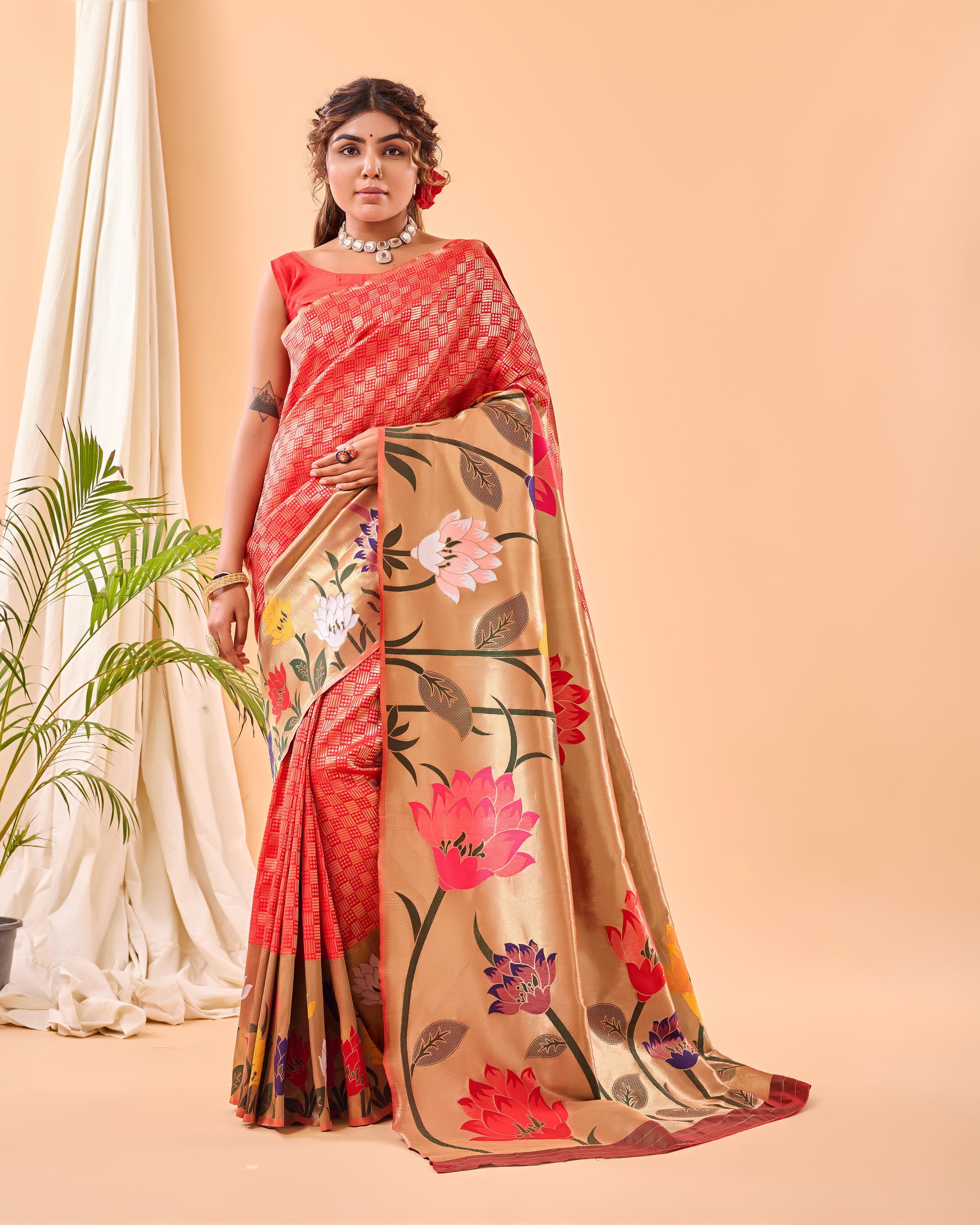 Product Image - Exquisite Pure Paithani Silk Saree - Festive & Wedding Collection