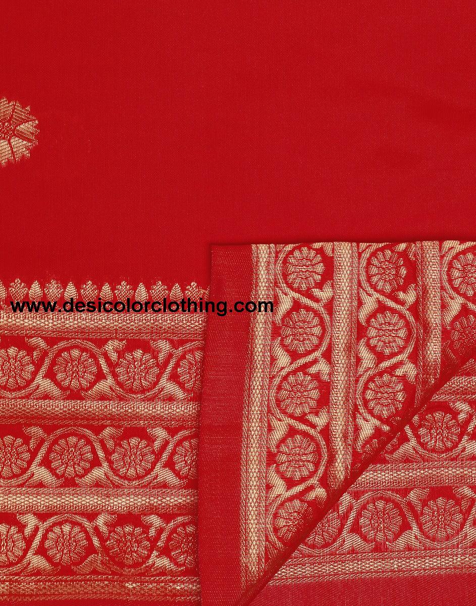 Red Silk Saree